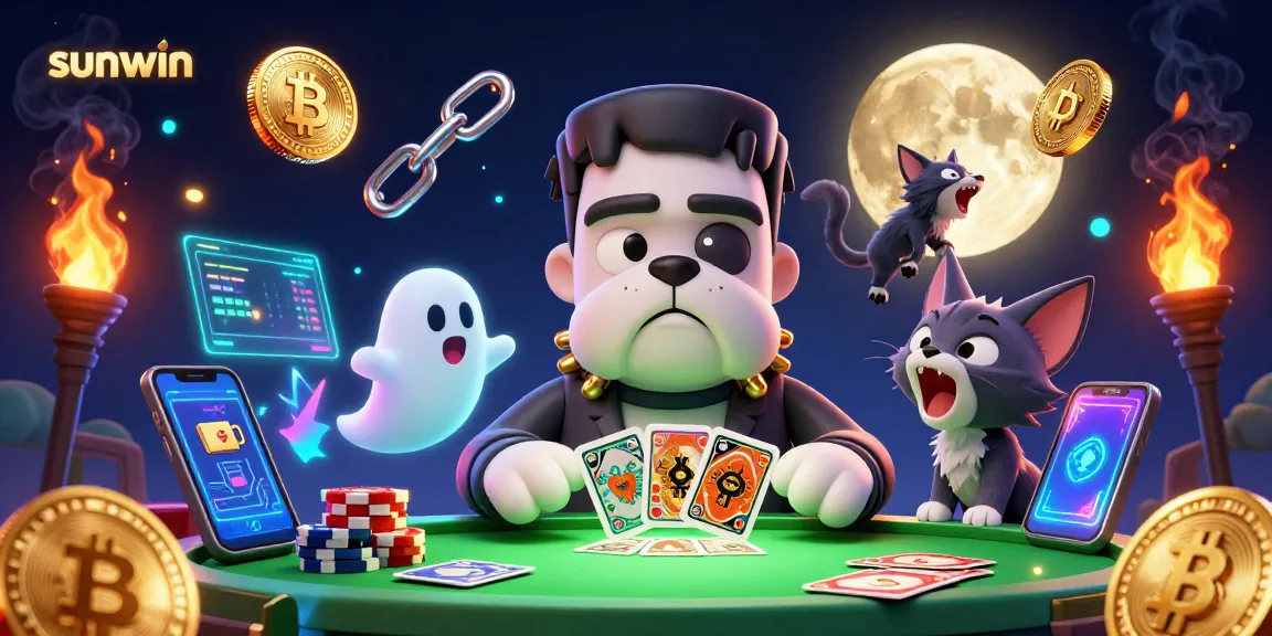 Experience thrilling card games at sunwin with a playful dog dealer and enchanting characters.